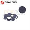 דסקיות שיוף פדיקור מידה 100 בינוני - מדבקות דסקיות שיוף פדיקור STALEKS גס/עדין 15מ"מ