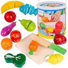 דלי פירות וירקות מעץ