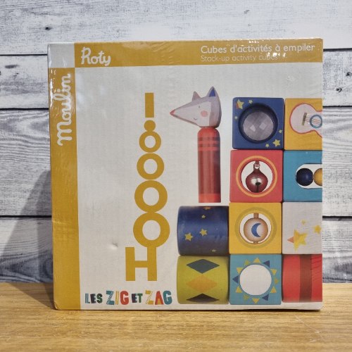 קוביות פעילות מעץ