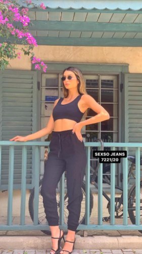 SEXSO JEANS שחור