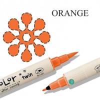 טוש זיג דו"צ - כתום  070