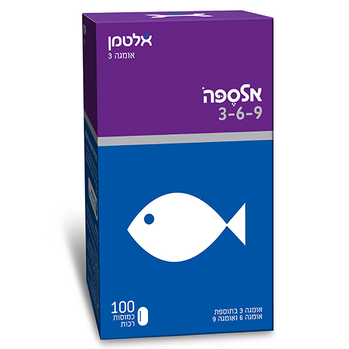 אלספה 3-6-9, 400 מ"ג, 100 כמוסות רכות, אלטמן