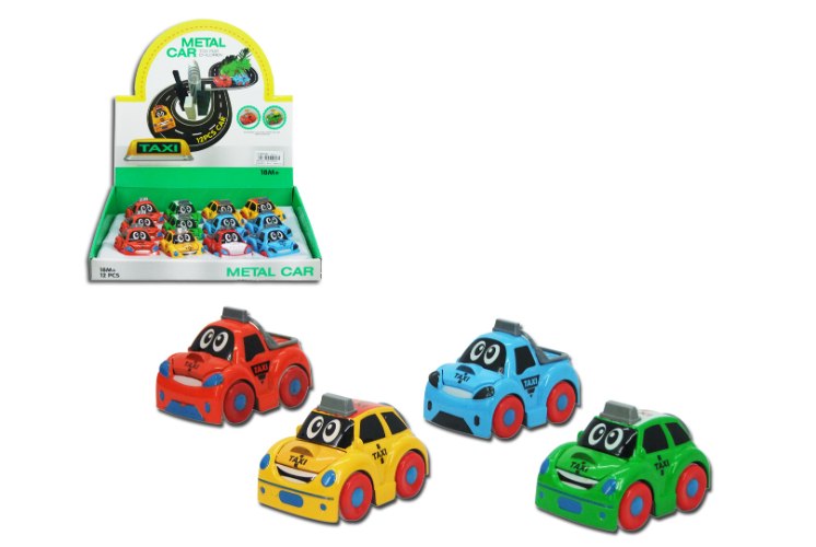 מכונית מתכת מיני פרקשן קומיקס