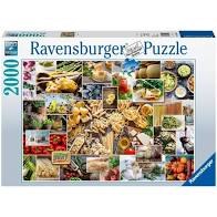 מגוון פאזלים 2000 חלקים- Ravensburger puzzle
