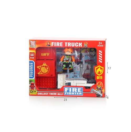 דמות כבאי גדול וכבאית