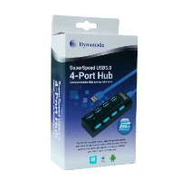 מפצל USB 3.0 עם 4 כניסות מבית Dynamode