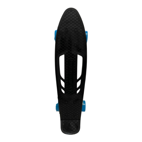 SKATEBOARD | סקייטבורד - סקטבורד פני ידית | שחור גלגלים כחולים