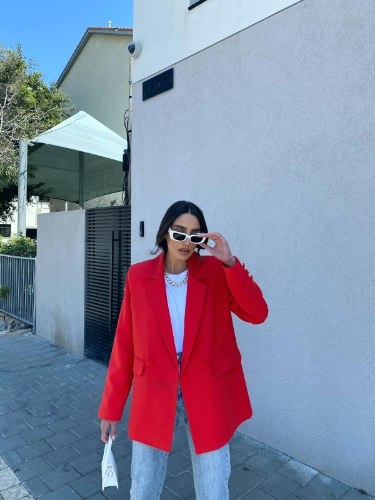 ג׳קט פוקסי אדום