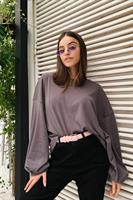 חגורת באקל אבזם כסוף עבה