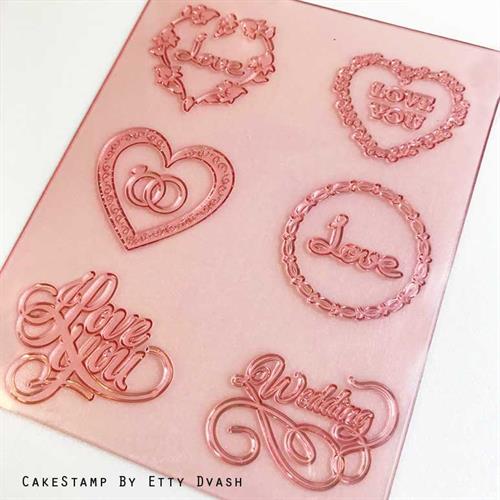 חתונה - סט שש חותמות