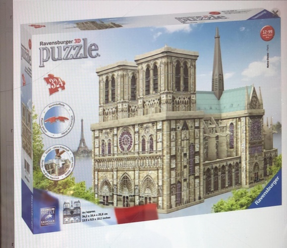 פאזל תלת מימד 324 חלקים