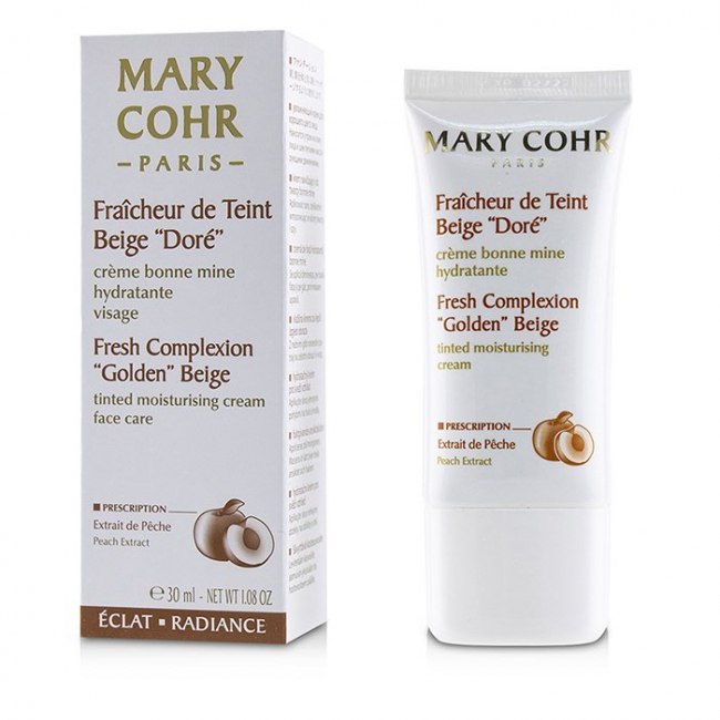 מארי קור - לחות עם גוון "בז' זהוב" MARY COHR - Fresh Complexion "Golden" Beige Tinted Moisteriser
