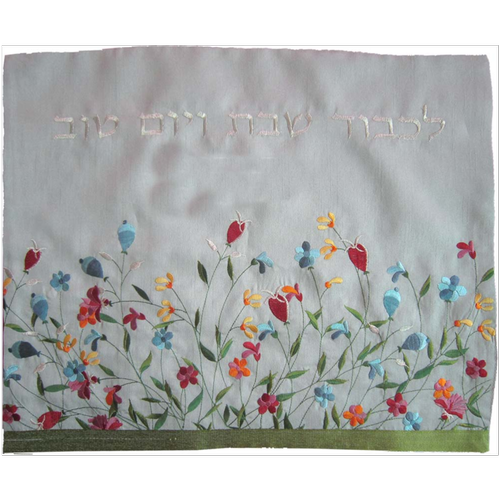 כיסוי חלה שדה פרחים