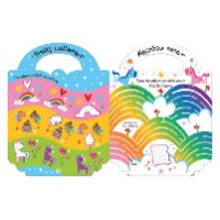 חד קרן - חוברת פעילות 500 מדבקות