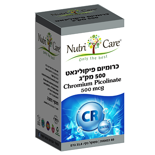 כרומיום פיקולינט (כרום), 60 כמוסות,  נוטרי קר