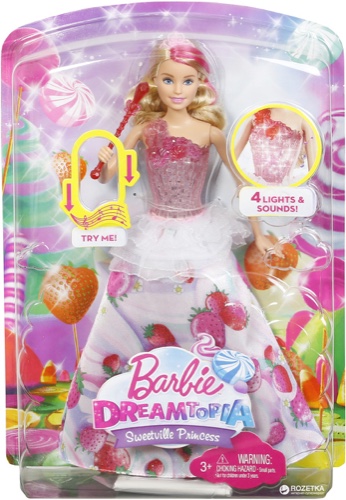 ברבי בשמלת תותים