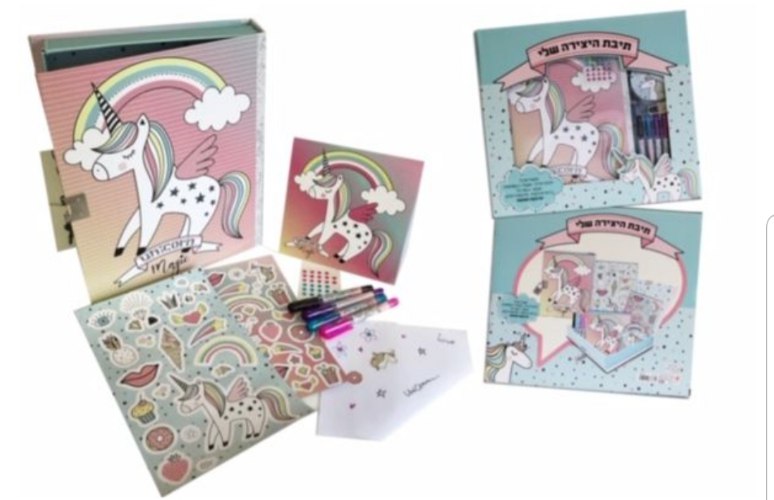 תיבת היצירה שלי פרוזן 2/ לול/ חד קרן/ מיני מאוס