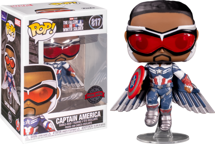 בובת פופ! הפאלקון וחייל החורף - פאלקון קפטן אמריקה עף (אקסקלוסיבי)