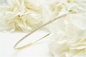 צמיד קשיח משובץ יהלומים במשקל 0.85 קראט