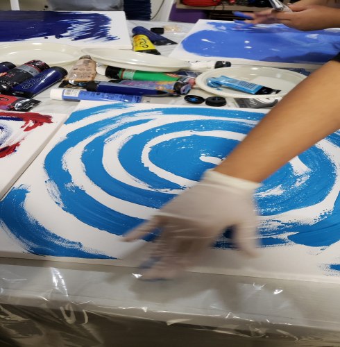 סדנת ציור אינטואיטיבי - זוגית ומשפחתית