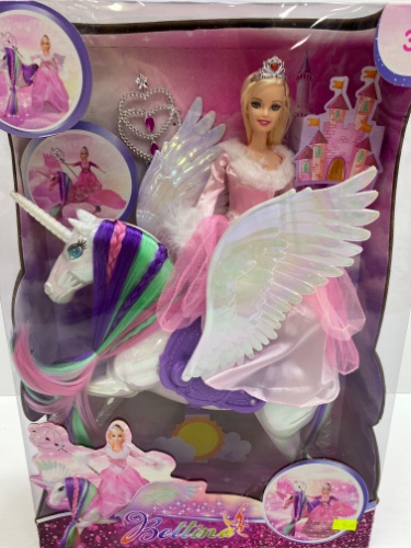 בובה עם חד קרן גדול