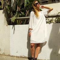 שמלת אורין לבנה