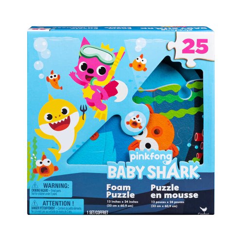 פאזל ספוג - בייבי שארק/מארוול/מיני מאוס