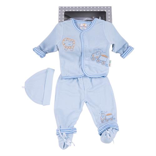 מארז מתנה לתינוק 7831 תכלת