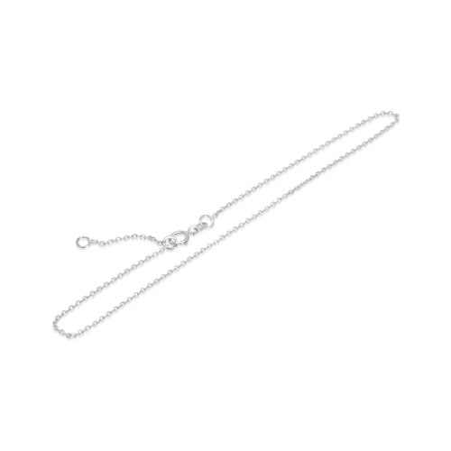 צמיד זהב לבן לרגל|צמיד זהב לרגל|צמיד לרגל