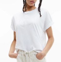 נשים | CALVIN KLEIN DONNA T SHIRT WHITE