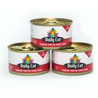 daily cat שימורי פטה טונה ותוספות 85 גרם