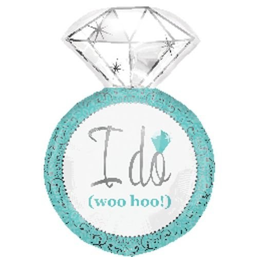 בלון עגול יהלום I do (woo hoo!)