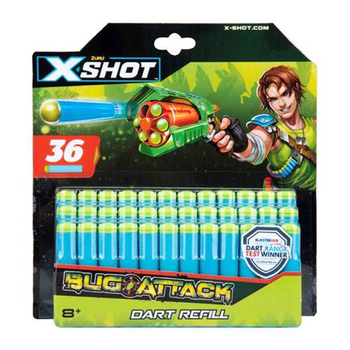 אקס שוט|X-SHOT- באג אטאק- ערכת מילוי 36 יח'