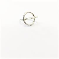 טבעת ריי זרת כסף