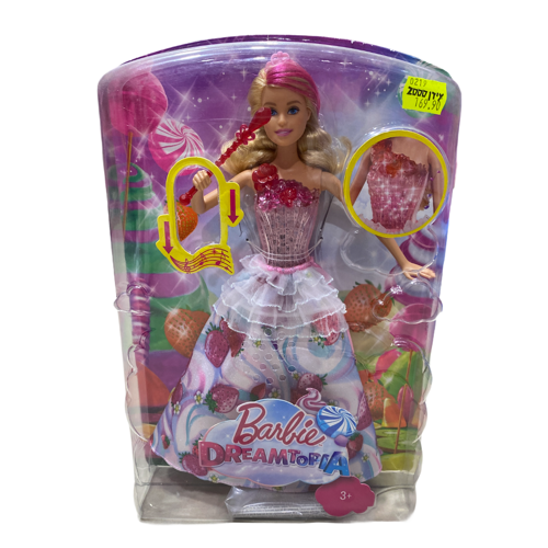 בובת ברבי שמלה מאירה