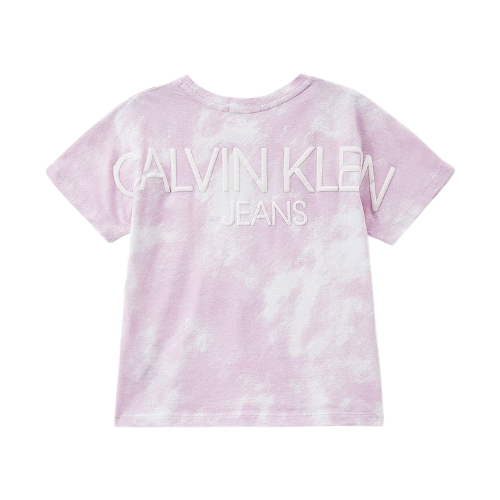 קרופ CK טאי דאי סגול הדפס בגב