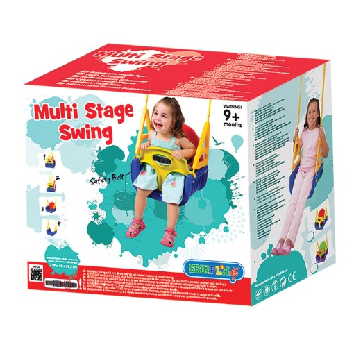 נדנדת מולטי 3 שלבים לילדים