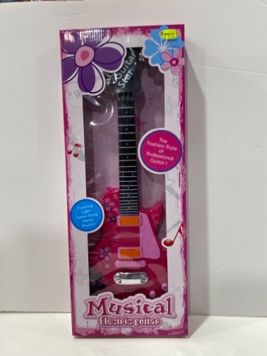 גיטרה ורודה