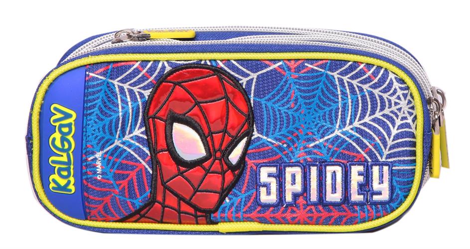 קלמר 2תאים מתרחב ספיידרמן מטאלי כחול