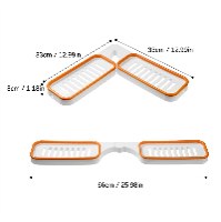 מדף קיר מתכוונן לתלייה מהירה