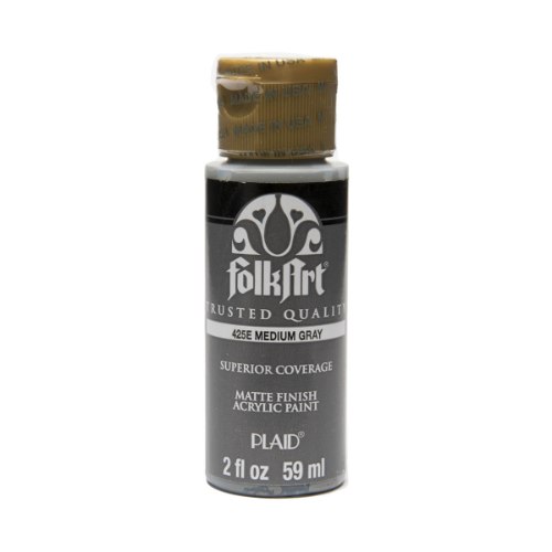 צבע אקריליק פולקארט 59 מ"ל  0425 MEDIUM GRAY