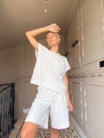 חולצת NAM  אבן