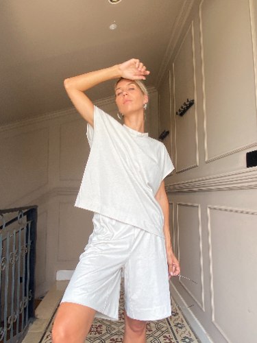 חולצת NAM  אבן