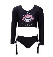 בקיני שרוול ארוך עין שחורה VIEW - מידות 2-16 שנים