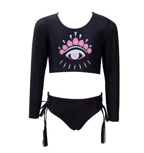 בקיני שרוול ארוך עין שחורה VIEW - מידות 2-16 שנים