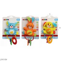 רעשן בובות רכות חיות התפתחות הילד