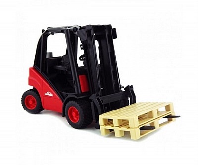 מלגזה אדומה מבית bruder