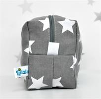 תיק חיתולים כוכבים אפור