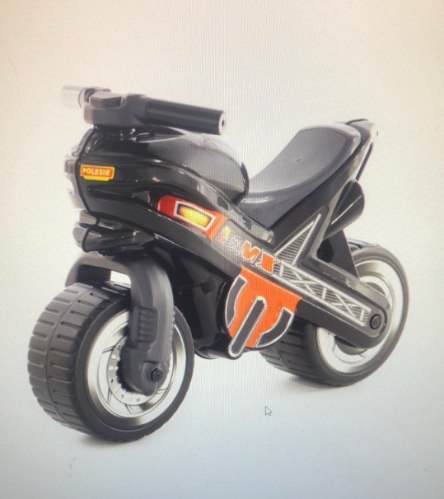 אופנוע רכיבה שחור