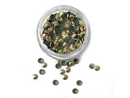 פייטים עגולים - מתכת זהב